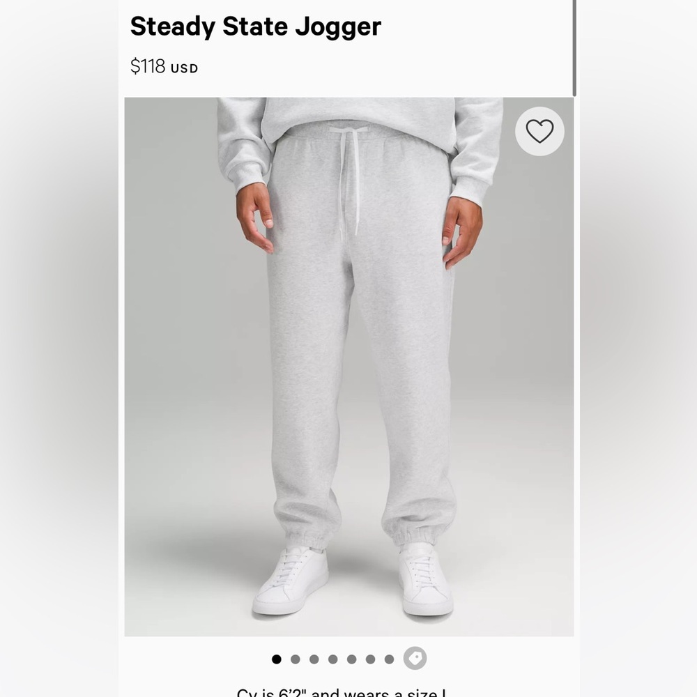 Lululemon steady state jogger